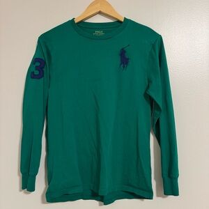 Polo Ralph Lauren Green Long Sleeve Shirt